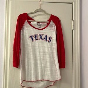 Texas Rangers Raglan t shirt